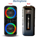BR-35K Portable Bluetooth Speaker with Karaoke Function and DJ Lights product image