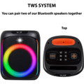 Boytone BT-63K Bluetooth Karaoke Machine Speaker System with 8” Subwoofer product image