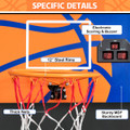Foldable Single Shot Basketball Arcade Game with 3 Basketballs product image
