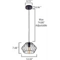 Industrial Retro Cage Chandelier product image