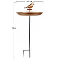Interchangeable Bronze Butterfly & Bird Bath (1 or 2-Pack) product image