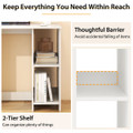 31.5'' Home Computer Desk with 2 Tier-Shelf product image