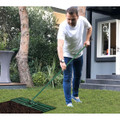 36 x 10-Inch Lawn Leveling Rake with Ergonomic Handle product image