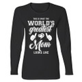 Greatest Blessings Mother's Day Long Sleeve Shirt product image