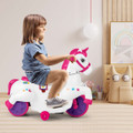 Kids' 12V Unicorn Ride-on Toy with Training Wheels product image