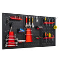 4-Foot Metal Pegboard Wall Organizer Kit product image