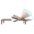 6-Position Chaise Lounge Chair with Rustproof Aluminum Frame (1 or 2-Pack) product image