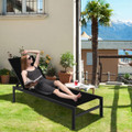 6-Position Chaise Lounge Chair with Rustproof Aluminum Frame (1 or 2-Pack) product image