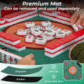 35" Folding Mahjong Table with Cup Holders  product image