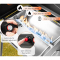 2-in-1 Gas Camping Grill and Stove with Detachable Legs product image