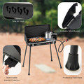 2-in-1 Gas Camping Grill and Stove with Detachable Legs product image