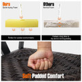 3-Piece Patio Rattan Furniture Set with Quick Dry Foam Padding  product image