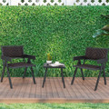 3-Piece Patio Rattan Furniture Set with Quick Dry Foam Padding  product image