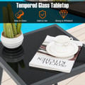 3-Piece Patio Rattan Furniture Set with Quick Dry Foam Padding  product image