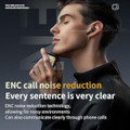144+ Language Translator Wireless Earbuds Bluetooth Real Smart Translation With Touch screen Active Noise ANC Wireless Charging Case Color White product image