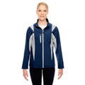 Team 365 Ladies Icon Colorblock Softshell Jacket product image