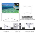 VIVOHOME 100-Inch Video Projector Screen with Triangle Stand product image