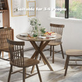 35'' Modern Wood Dining Table with Solid Wood Legs product image