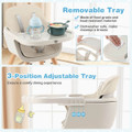 3 in 1 Convertible Wooden High Chair with PU Cushion product image