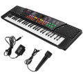54-Key Electronic Music Keyboard and Mic for Kids product image