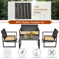4-Piece Rattan  Patio Furniture Set product image
