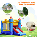 Castle Inflatable Bounce House  with Basketball Nets  product image