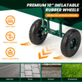 Adjustable Outdoor Rolling Garden Cart  product image