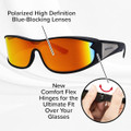 Battle Vision Wraparound Polarized Glasses (3-Pack) product image