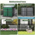 Pvc Fence Panels With Metal Ground Stakes product image