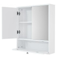 Bathroom Medicine Cabinet with Double Mirror Doors product image