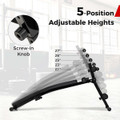 Adjustable Decline Sit-up Bench for Exercise (Optional Accessories) product image