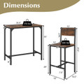 Bar-Height Dining Table Set product image