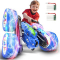 Dino Stunt RC Car with 360° Flips, LED Lights, 40m Control product image