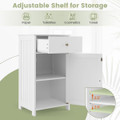 Floor Storage Cabinet with Drawer and Shelf product image