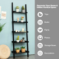 5-Tier Leaning Wall Ladder Shelf  product image