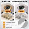 1500W Portable Steam Cleaner with 34oz Water Tank product image