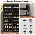 12-Cube 48-Pair Portable Shoe Organizer  product image