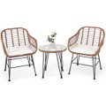 Rattan 3-Piece Bistro Furniture Set product image