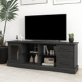TV Stand for 73" TV with 2 Adjustable Glass Shelves product image