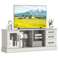 TV Stand for 73" TV with 2 Adjustable Glass Shelves product image