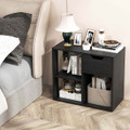 3-Cube Bookcase with 2-Tier Wooden Storage Shelf (1- or 2-Pack) product image