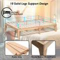 14 in. Wooden Platform Bed Frame (Queen) product image