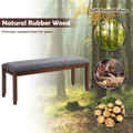 Upholstered Wood Entryway Bench (1- or 2-Pack) product image