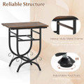 Side Table with Foldable Fabric Drawer (1- or 2-Pack) product image