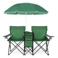 Folding Double Chair with Umbrella product image