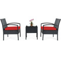 3-Piece Rattan Furniture Conversation Set product image