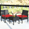 3-Piece Rattan Furniture Conversation Set product image