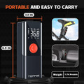 Portable Digital Pressure Gauge Tire Inflator, 10000mAh product image