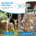 4G 4K 30FPS Solar Trail Camera product image