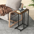 C-Shaped Industrial Side Table  product image